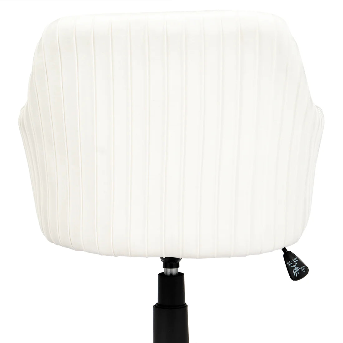 Adelyn Swivel Vanity Chair WHITE