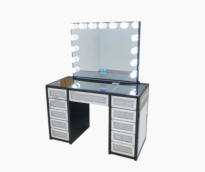 SlayStation® Diamond Edition Vanity Table Black