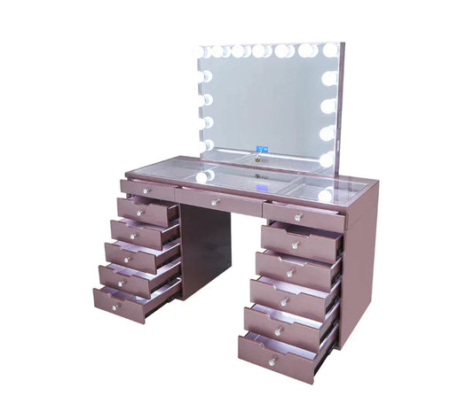 Beyonce Hollywood Makeup Vanity Station Queen Vanity Outlet