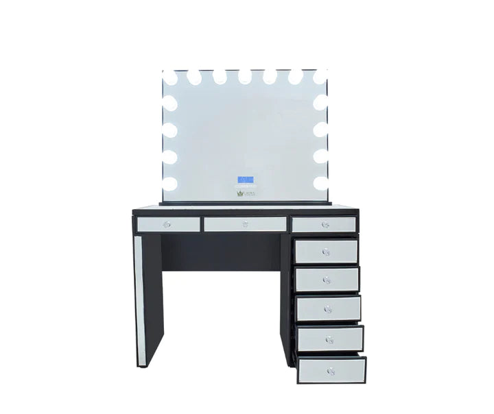 Olivia Hollywood Makeup Vanity Station Queen Vanity Outlet