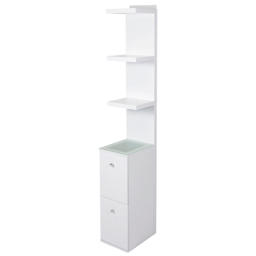 Slaystation® Natalie Column With Drawers Queen Vanity Outlet