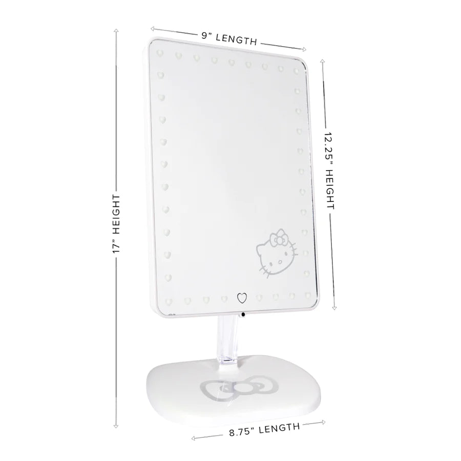 Touch Pro Led Makeup Mirror With Bluetooth Audio+Speakerphone & Usb Charger Queen Vanity Outlet