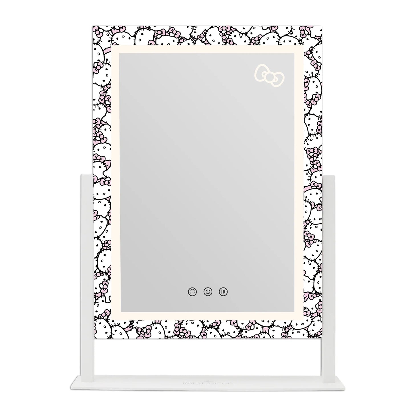 HELLO KITTY TRI-TONE LED MAKEUP MIRROR Queen Vanity Outlet 