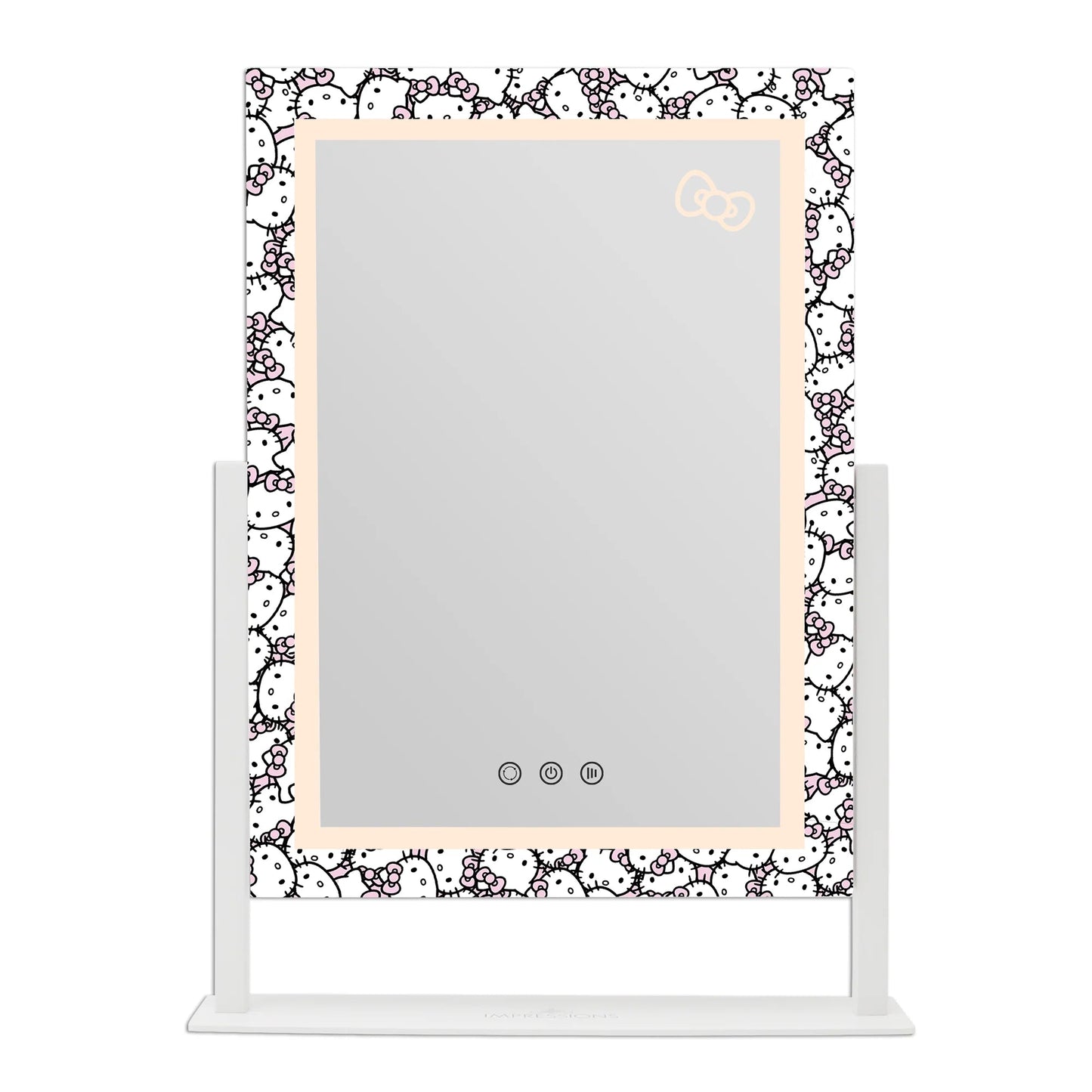 HELLO KITTY TRI-TONE LED MAKEUP MIRROR Queen Vanity Outlet 