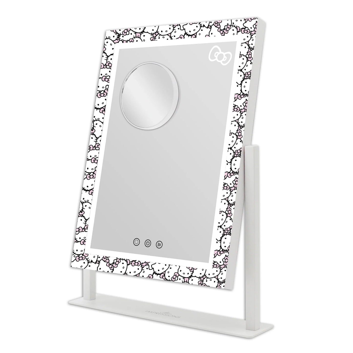 HELLO KITTY TRI-TONE LED MAKEUP MIRROR Queen Vanity Outlet 