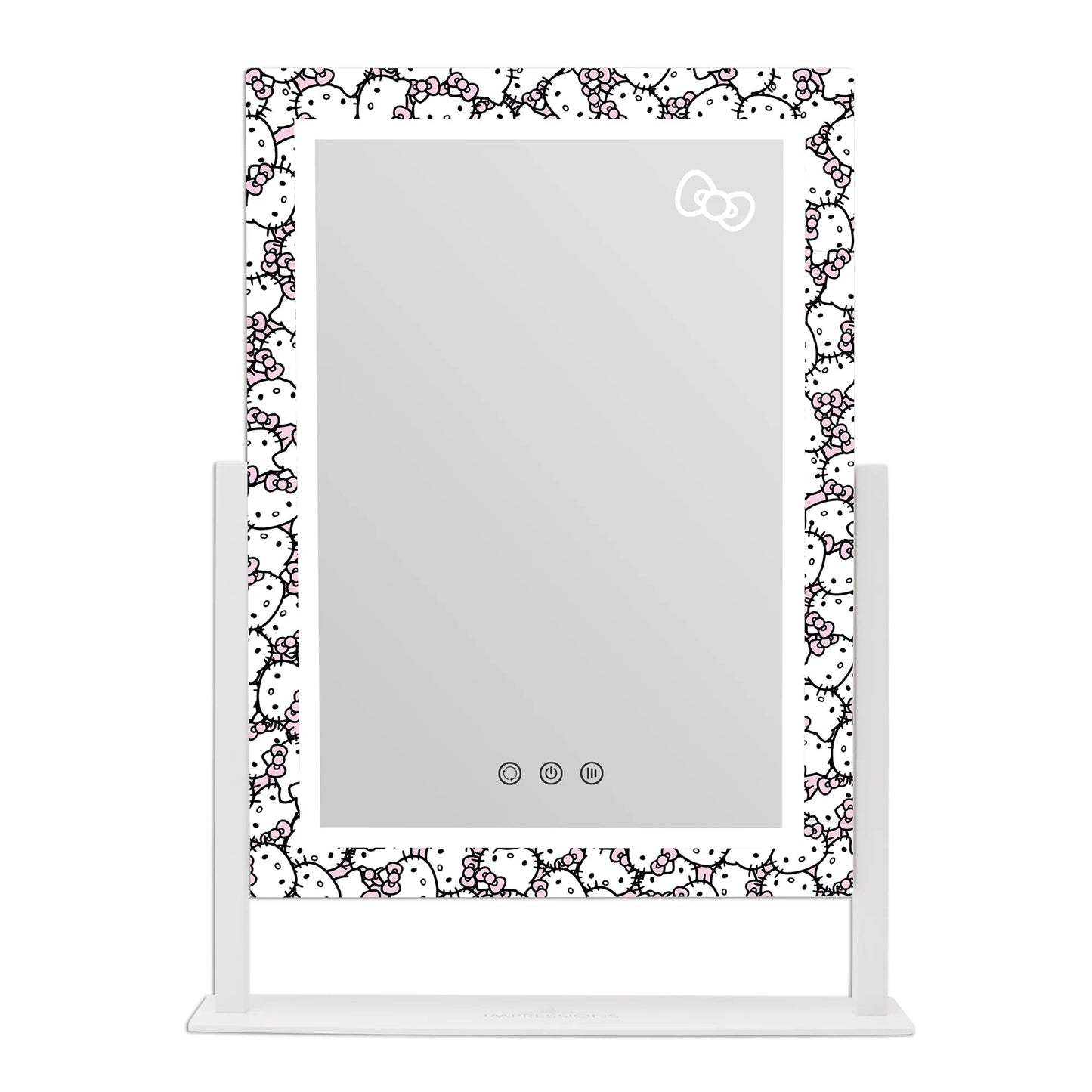 HELLO KITTY TRI-TONE LED MAKEUP MIRROR Queen Vanity Outlet 