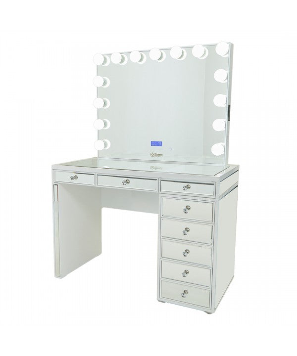 Kelly Hollywood Makeup Vanity Station Queen Vanity Outlet 