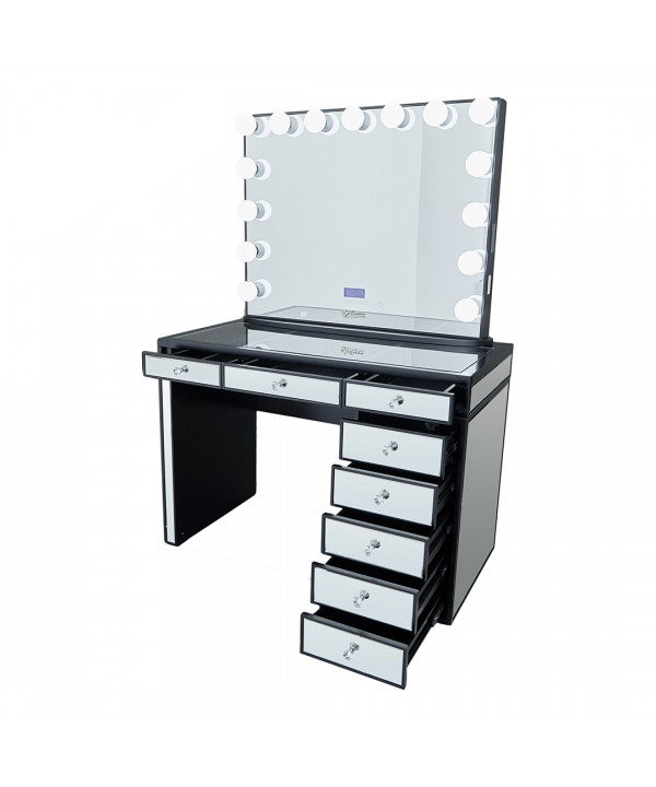 Olivia Hollywood Makeup Vanity Station Queen Vanity Outlet